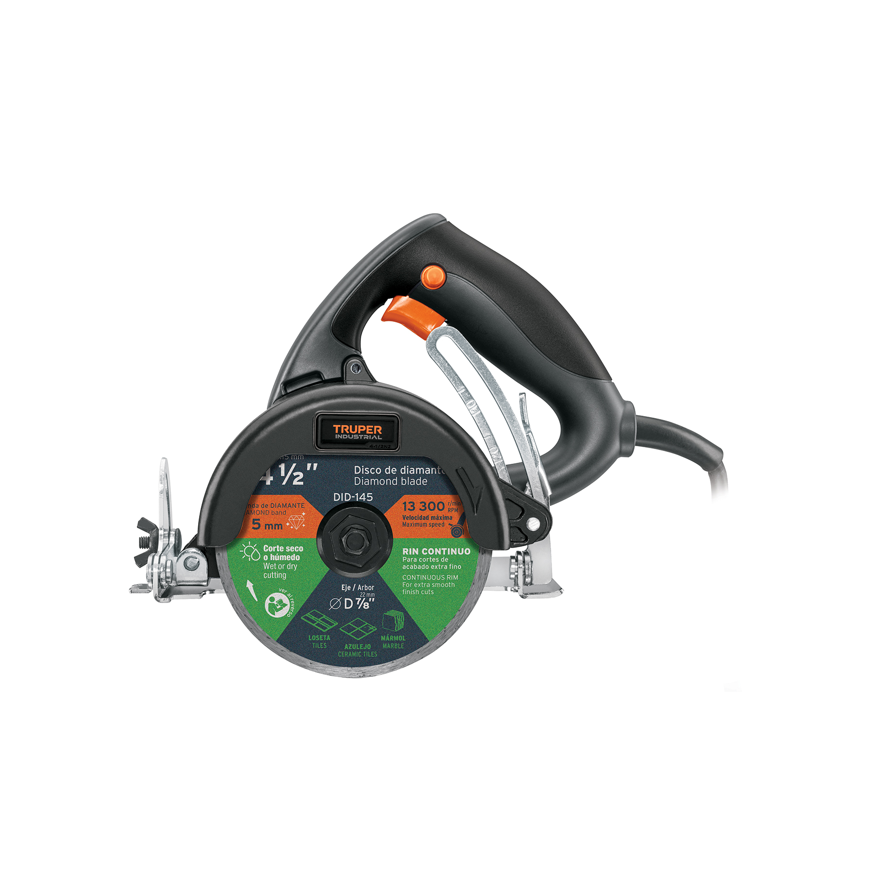 CORTA BALDOSA 4-1/2″ INDUSTRIAL 1320 W TRUPER