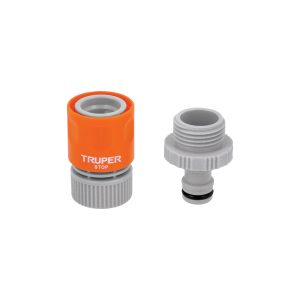 CONECTOR 3/4″ RAPIDO DE ABS MANGUERA-ACC. SISTEMA CLICK TRUPER