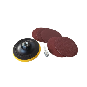 DISCO PARA PULIR 115 MM CON 5 LIJAS UYUSTOOLS
