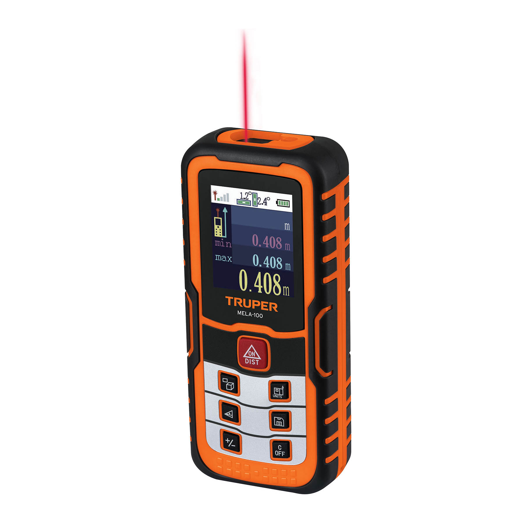 MEDIDOR LASER DE DISTANCIA DE 0.05 MM A 100 M TRUPER