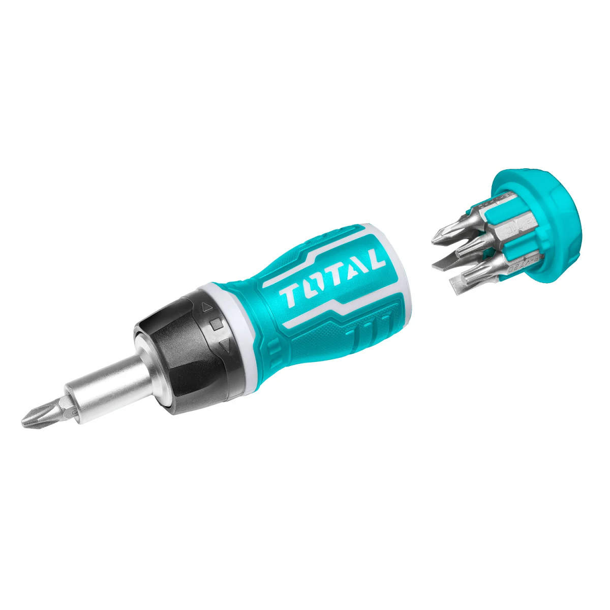 DESTORNILLADOR RATCHET 8 EN 1 TOTAL