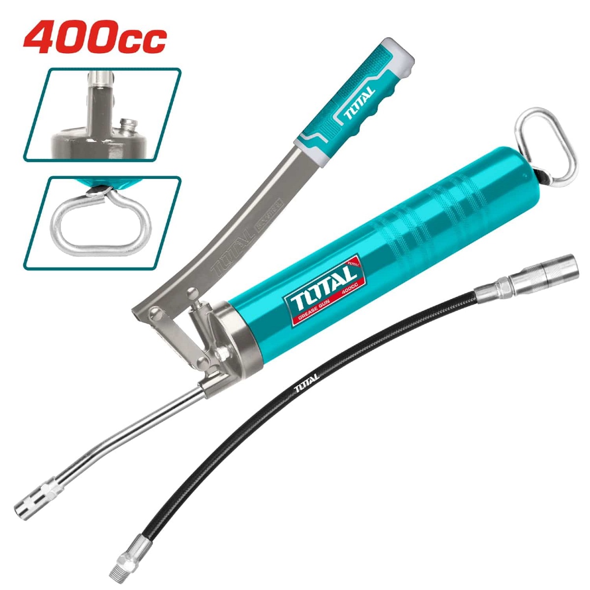 ENGRASADORA MANUAL TIPO PESADO 400CC/14OZ TOTAL