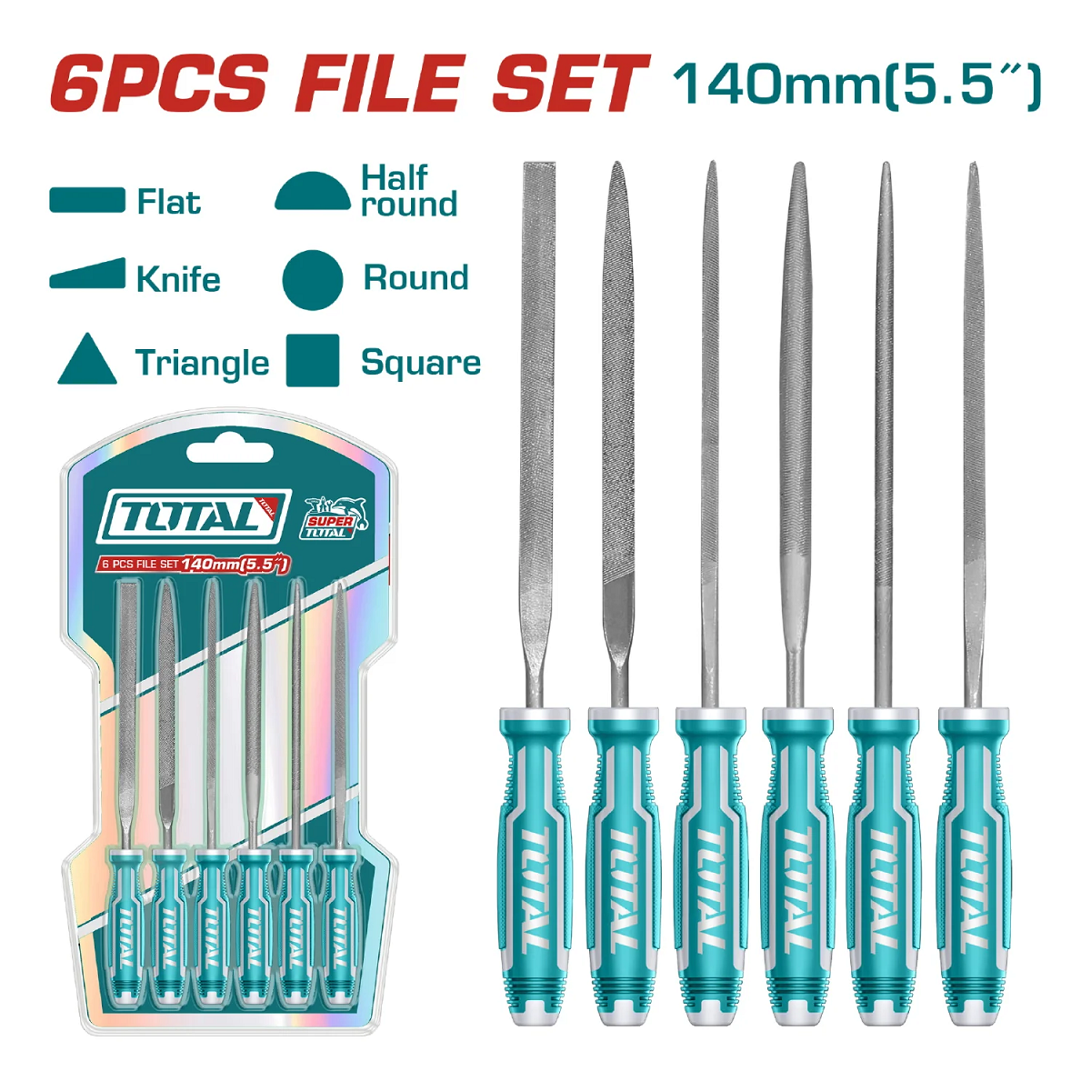 JUEGO DE 6 LIMAS LIMAS PARA JOYERO TOTAL