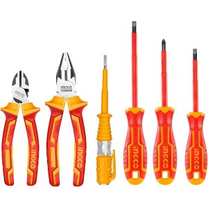 JUEGO DE 6 HERRAMIENTAS AISLADAS INGCO