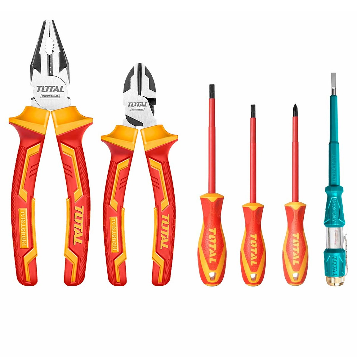 JUEGO DE 6 HERRAMIENTAS DIELECTRICAS TOTAL
