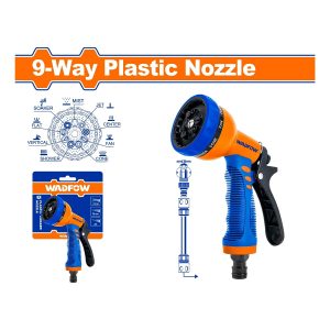 PISTOLA PARA RIEGO 9 FUNCIONES WADFOW