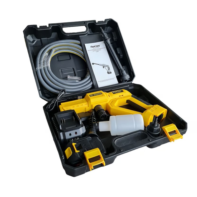 HIDROLAVADORA INALAMBRICA PORTATIL 20V/4.0AH FERTON - Imagen 3