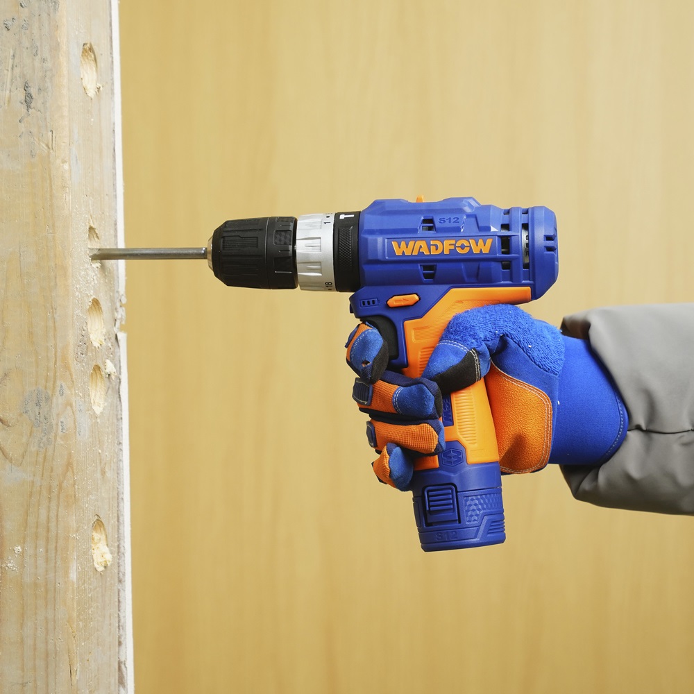 TALADRO IMPACTO INALAMBRICO 12V 20NM M3/8 WADFOW - Imagen 4
