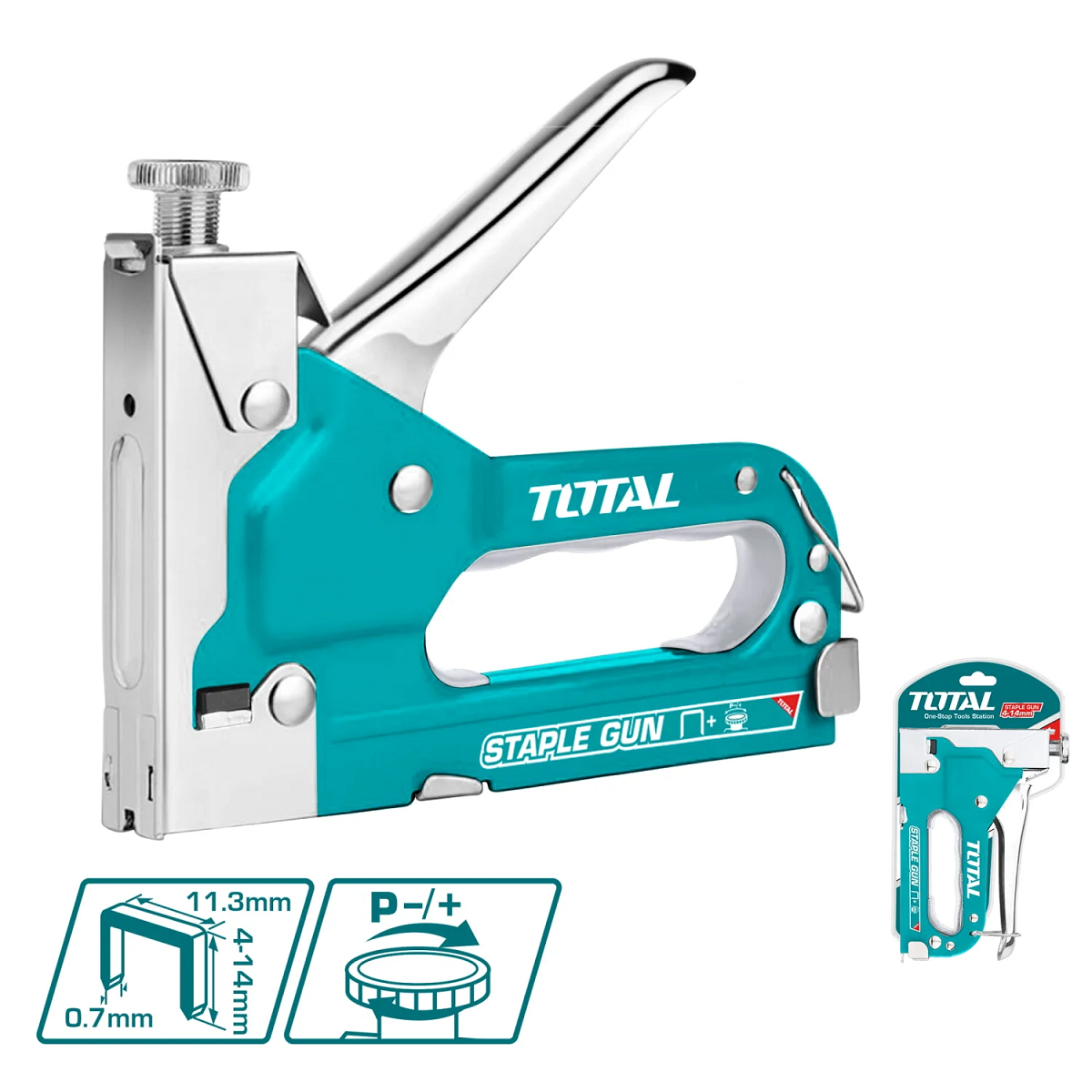 GRAPADORA MANUAL 4 – 14 MM INDUSTRIAL TOTAL