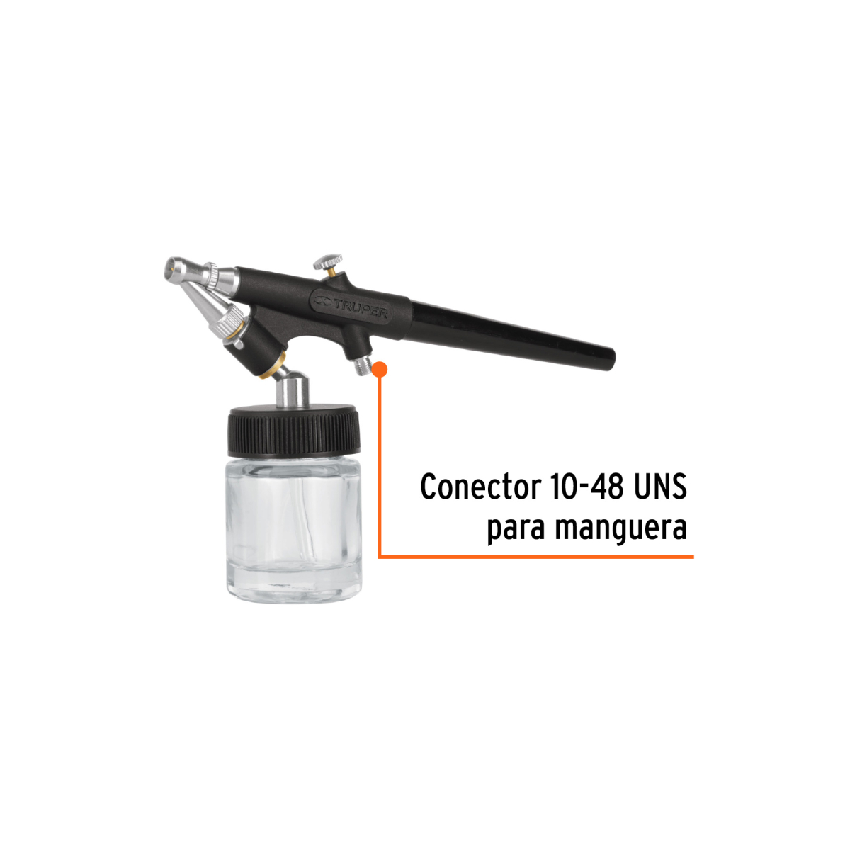 AEROGRAFO DE SUCCION TRUPER - Imagen 2