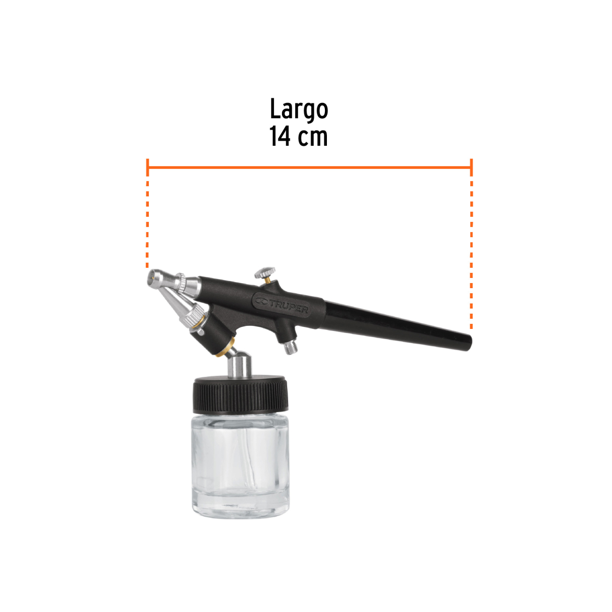 AEROGRAFO DE SUCCION TRUPER - Imagen 3