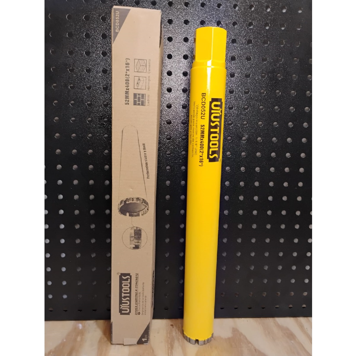 BROCA DIAMANTADA PARA CONCRETO SACA NUCLEOS 2″ X 16″ UYUSTOOLS - Imagen 2