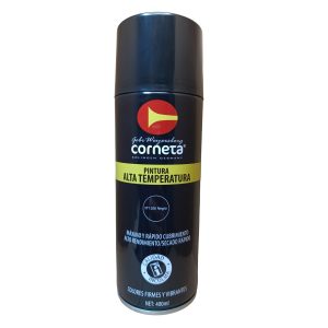PINTURA ALTA TEMPERATURA N° 1200 NEGRO CORNETA