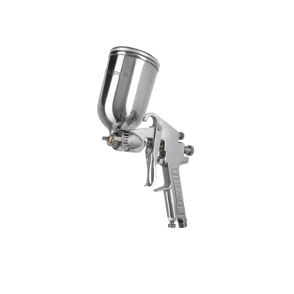 PISTOLA PARA PINTAR GRAVEDAD LVMP VASO ALUMINIO 2 MM TRUPER