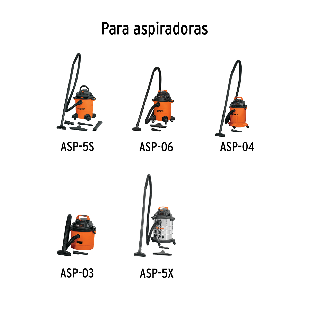 TUBO DE EXTENSION PARA ASPIRADORAS 3, 4, 5 Y 6 GAL TRUPER - Imagen 2