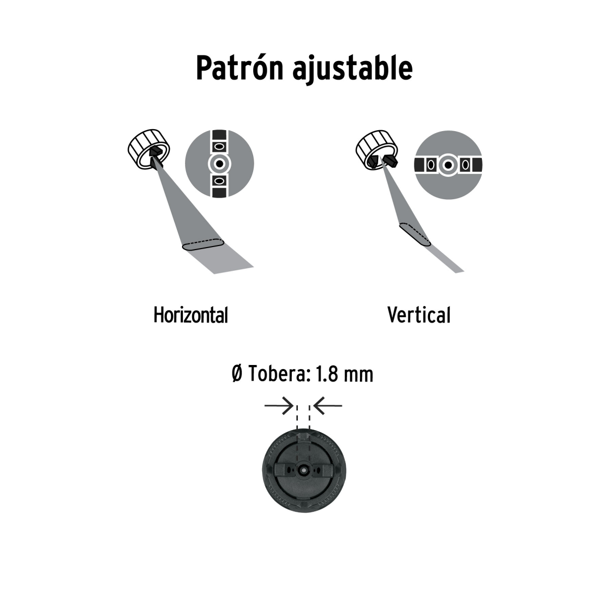 PISTOLA INALAMBRICA PARA PINTAR 20 V 1 BATERIA 2 AH PRETUL - Imagen 3