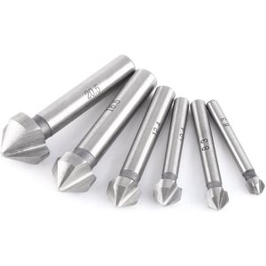 JUEGO DE 6 BROCAS AVELLANADORAS PARA METAL UYUSTOOLS