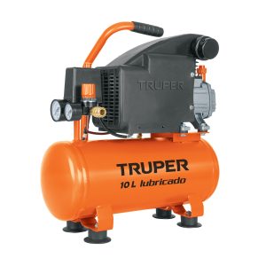 COMPRESOR LUBRICADO 10 L 2 HP HORIZONTAL 127 V TRUPER